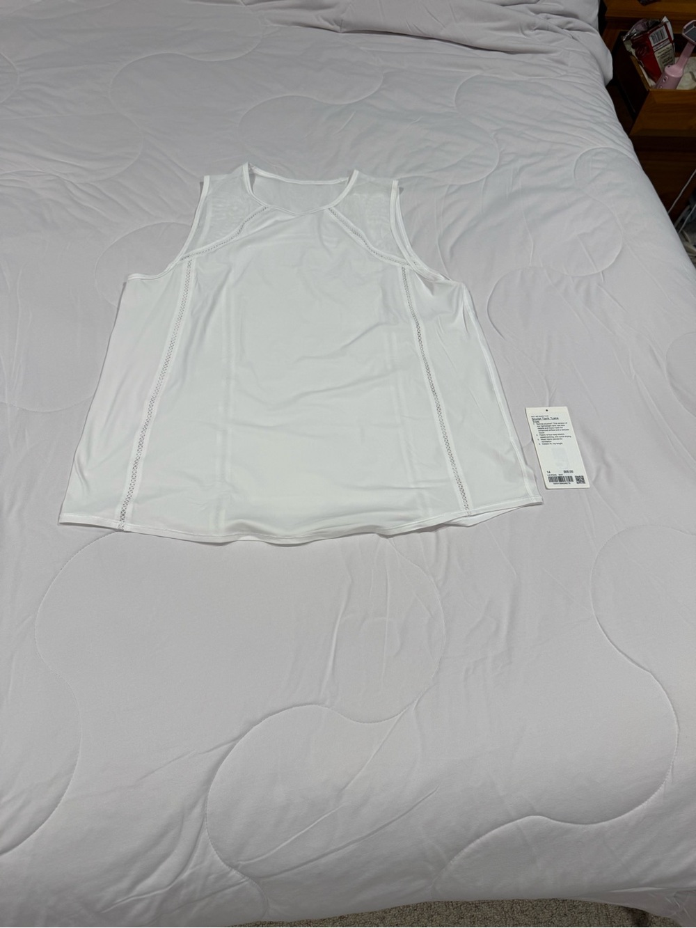 Lululemon Sculpt Tank w/Lace Trim